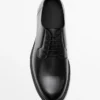 Leder-Derbys-Schuhe