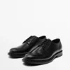 Leder-Derbys-Schuhe