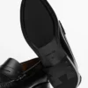 Leder-Loafer mit Penny-Riemen