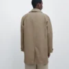 Leichter Trenchcoat aus Baumwollmischung