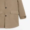 Leichter Trenchcoat aus Baumwollmischung