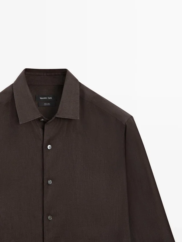 Leichtes Leinenhemd in Regular-Fit Leichtes Leinenhemd in Regular-Fit