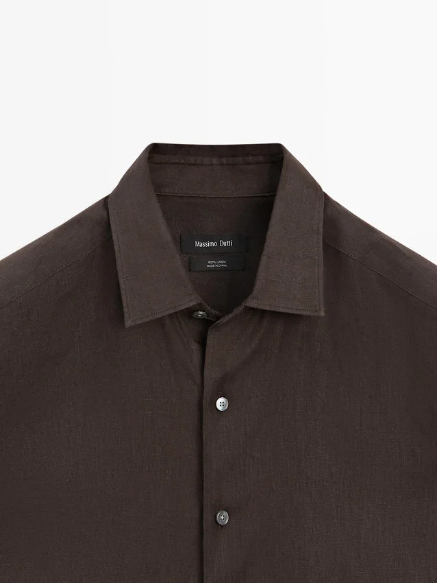 Leichtes Leinenhemd in Regular-Fit Leichtes Leinenhemd in Regular-Fit