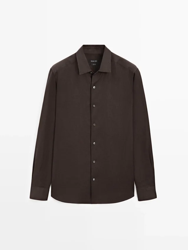 Leichtes Leinenhemd in Regular-Fit Leichtes Leinenhemd in Regular-Fit