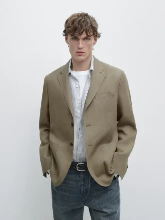 Leinen-Blazer Leinen-Blazer