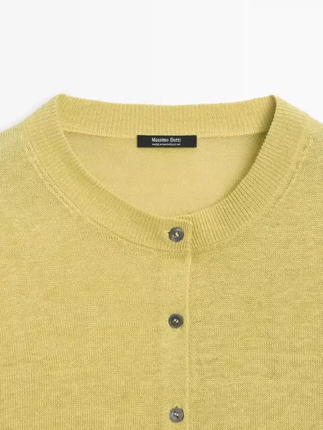 Leinen-Cardigan Leinen-Cardigan