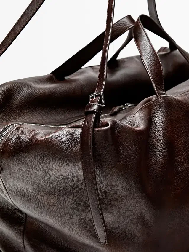 Maxi-Reisetasche aus Nappaleder Maxi-Reisetasche aus Nappaleder