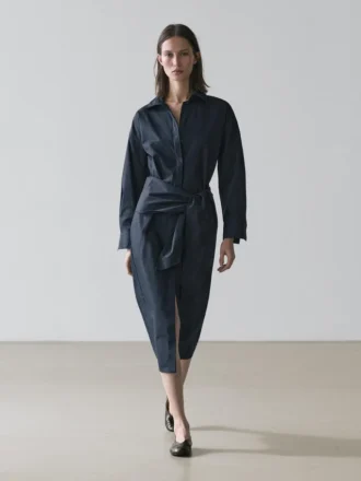 Midi-Kleider mit Schals