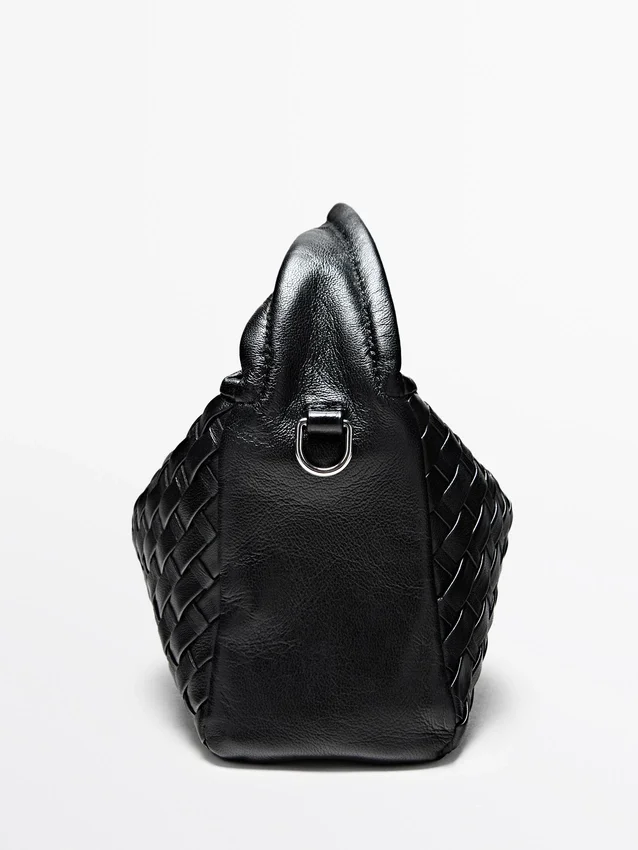 Mini-Tasche aus geflochtenem Nappaleder Mini-Tasche aus geflochtenem Nappaleder