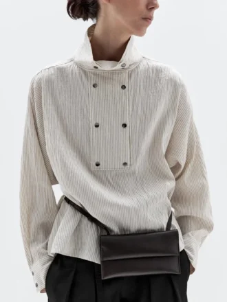 Mini-Umhängetasche aus Nappaleder