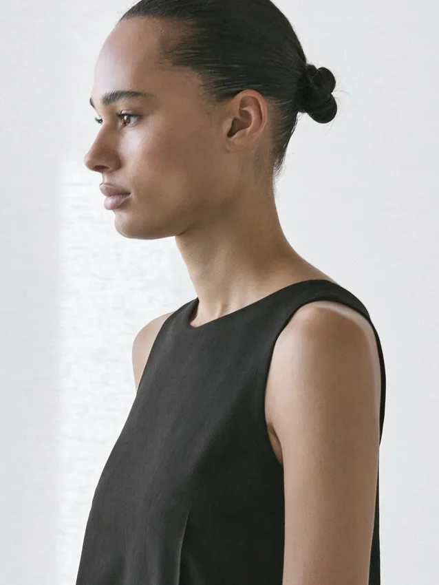 Minikleid aus Wollmischgewebe Minikleid aus Wollmischgewebe