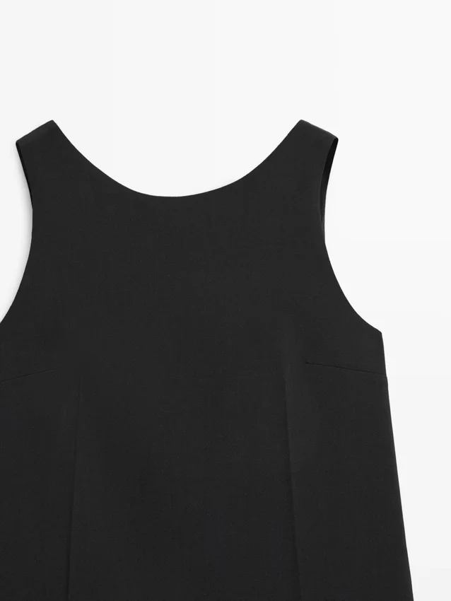 Minikleid aus Wollmischgewebe Minikleid aus Wollmischgewebe