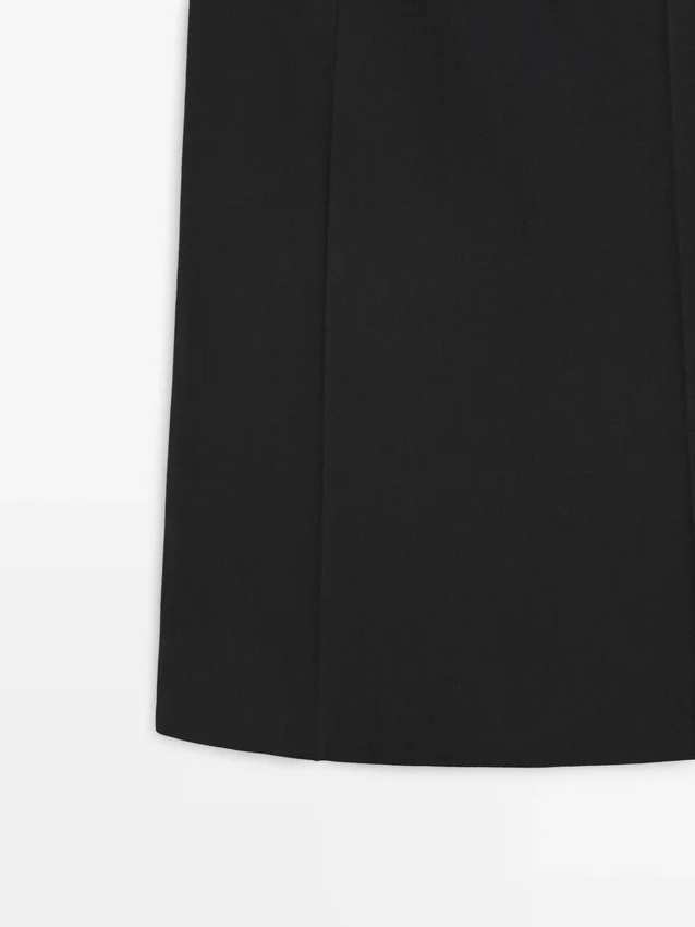 Minikleid aus Wollmischgewebe Minikleid aus Wollmischgewebe