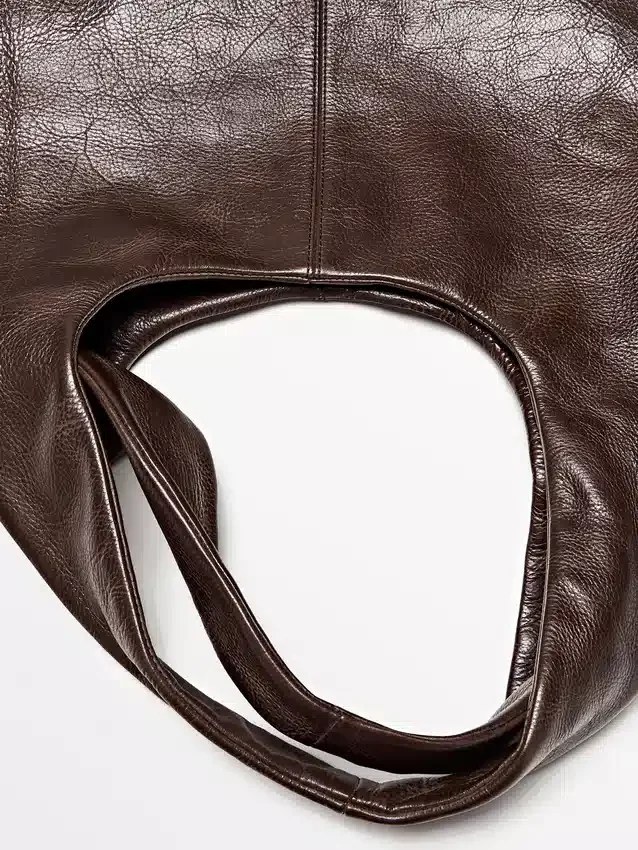 Mittlere Nappaleder-Tasche Mittlere Nappaleder-Tasche