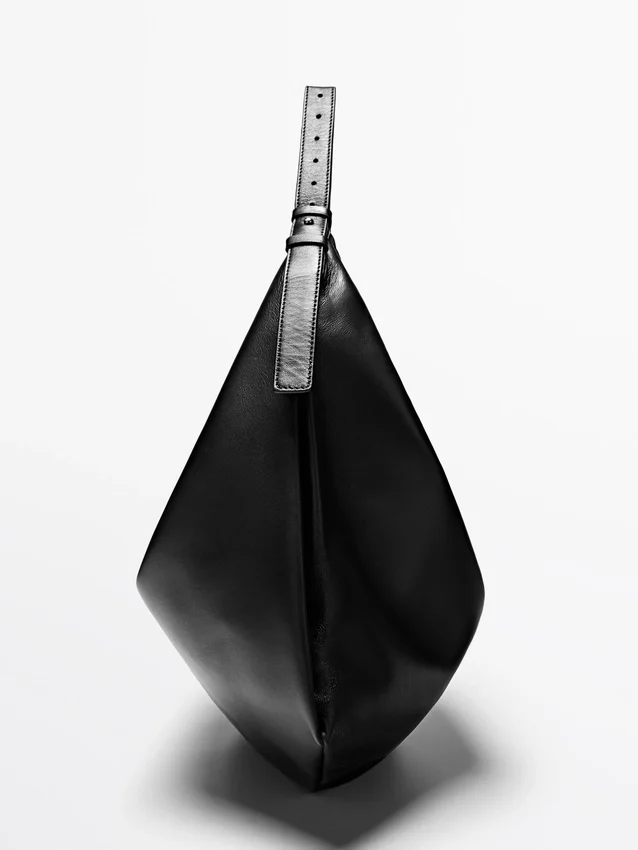 Mittlere Nappaleder-Tasche Mittlere Nappaleder-Tasche