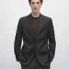 Nadelstreifen-Blazer aus Cool Wool