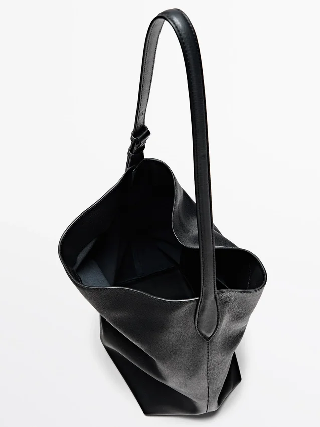 Nappaleder-Beuteltasche Nappaleder-Beuteltasche