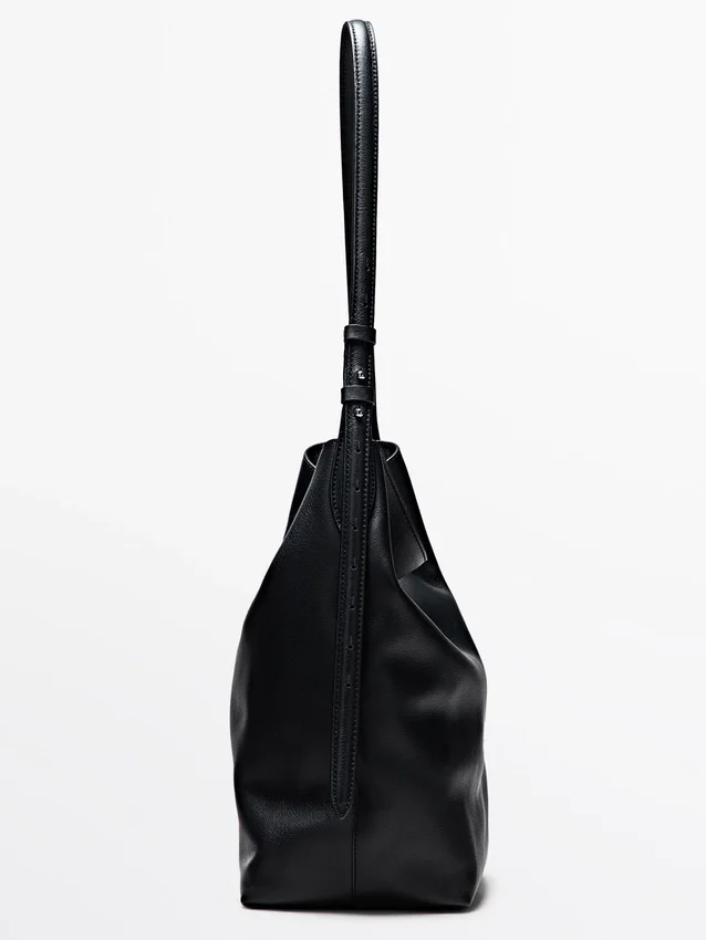 Nappaleder-Beuteltasche Nappaleder-Beuteltasche