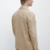 Overshirt aus Wildleder Overshirt aus Wildleder