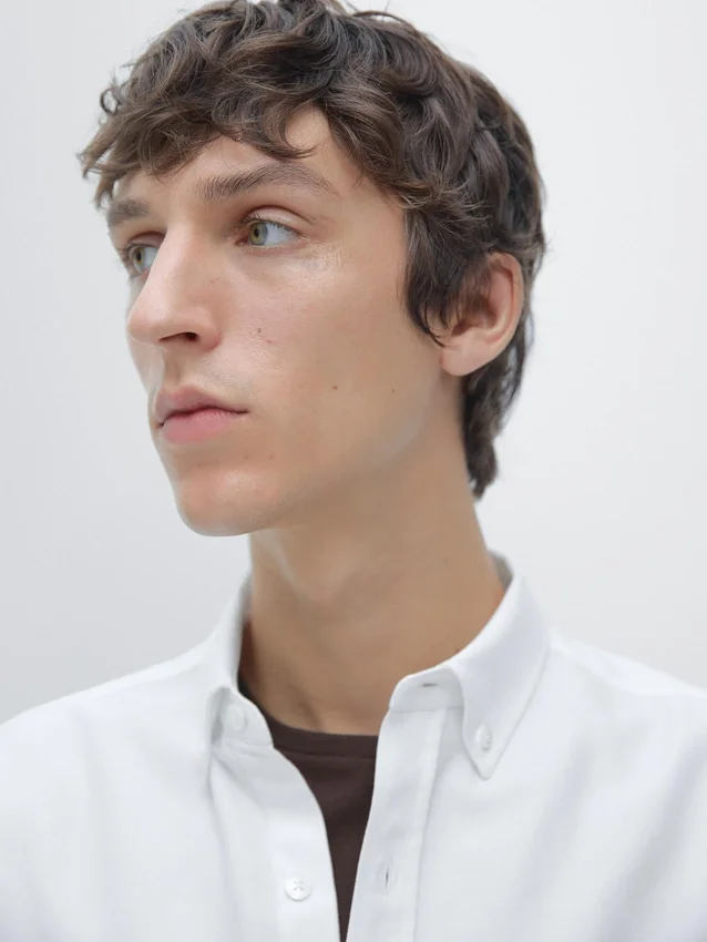 Oxford-Hemd aus 100 % Baumwolle in Regular Fit Oxford-Hemd aus 100 % Baumwolle in Regular Fit