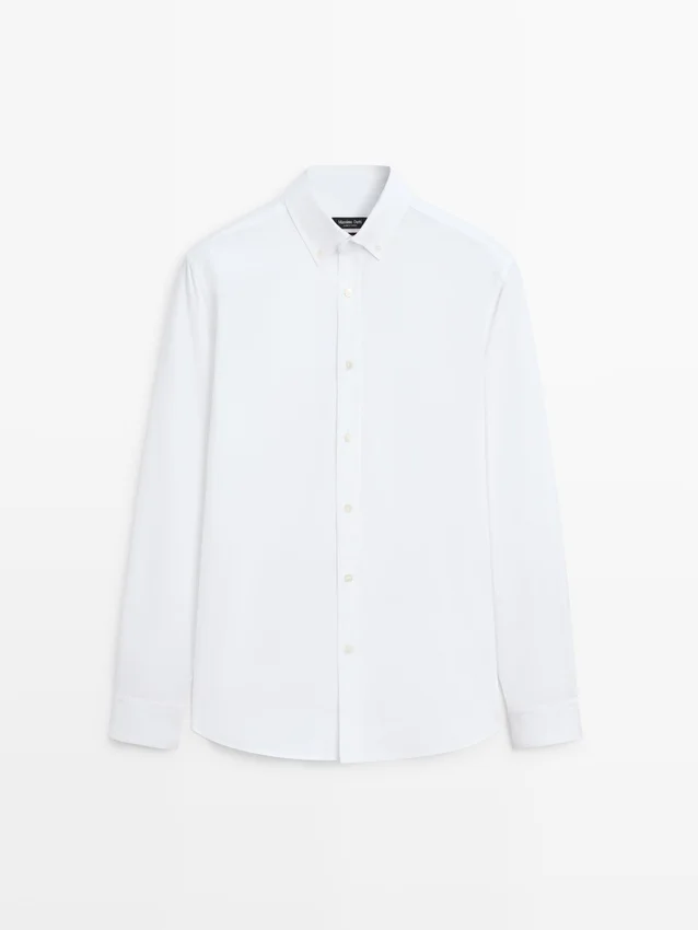 Oxford-Hemd aus 100 % Baumwolle in Regular Fit Oxford-Hemd aus 100 % Baumwolle in Regular Fit