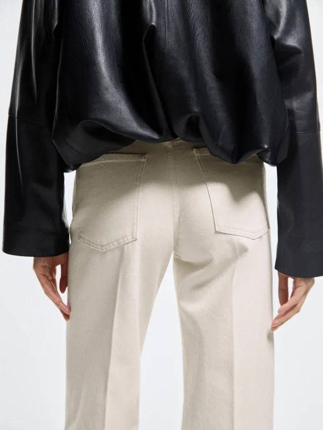 Palazzo-Jeans mit hoher Taille Palazzo-Jeans mit hoher Taille