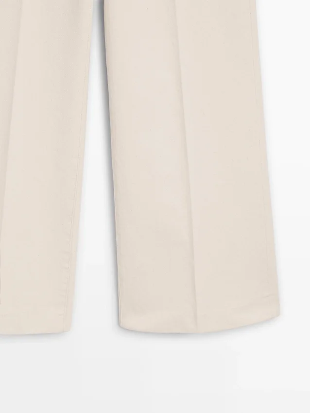 Palazzo-Jeans mit hoher Taille Palazzo-Jeans mit hoher Taille