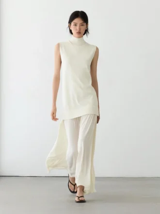 Passendes Midikleid aus Strick