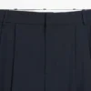 Plissierte Hose aus Wollmischung Plissierte Hose aus Wollmischung