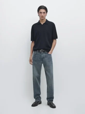 Poloshirt aus Baumwollmischgewebe