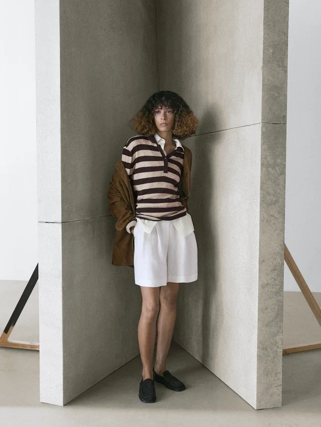 Poloshirt aus Baumwollmischgewebe Poloshirt aus Baumwollmischgewebe