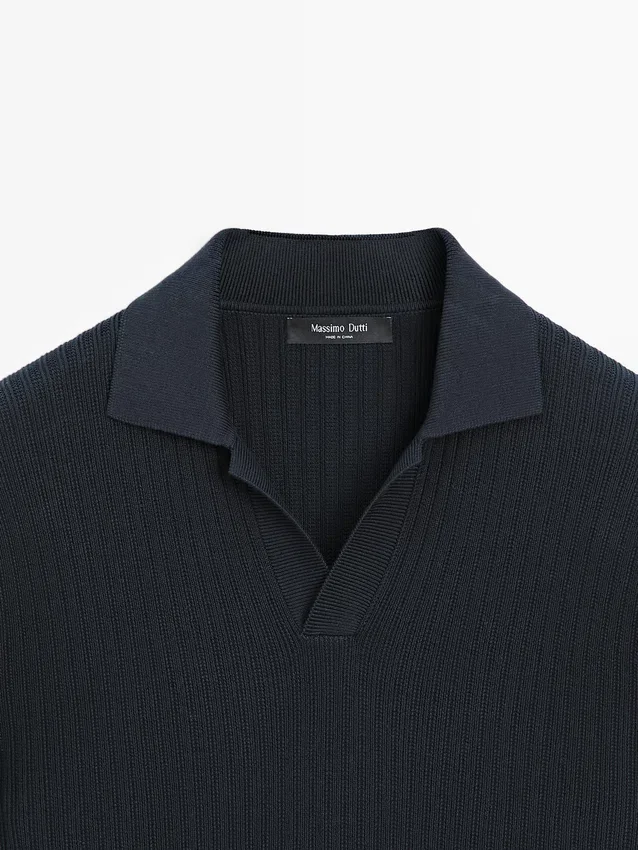 Poloshirt aus Baumwollmischgewebe Poloshirt aus Baumwollmischgewebe