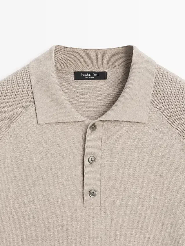 Poloshirt aus Baumwollmischgewebe Poloshirt aus Baumwollmischgewebe