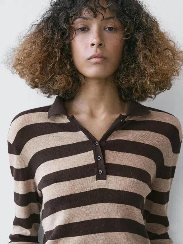 Poloshirt aus Baumwollmischgewebe Poloshirt aus Baumwollmischgewebe