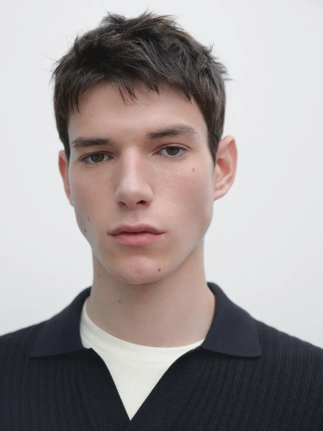 Poloshirt aus Baumwollmischgewebe Poloshirt aus Baumwollmischgewebe