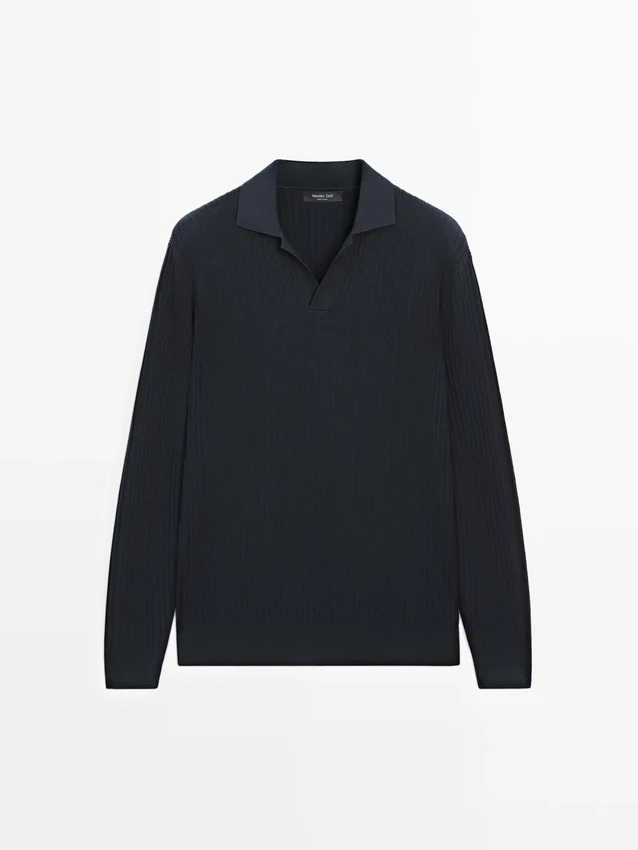 Poloshirt aus Baumwollmischgewebe Poloshirt aus Baumwollmischgewebe