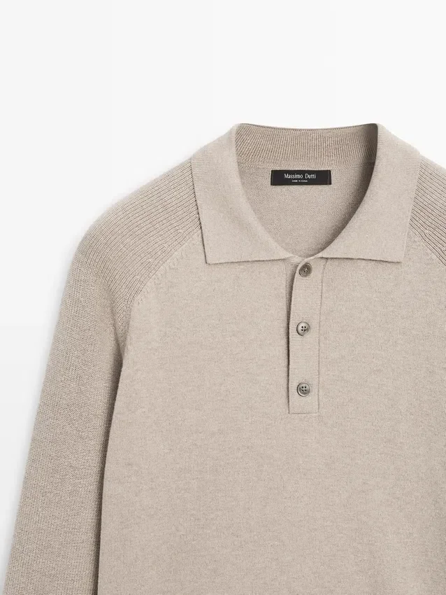 Poloshirt aus Baumwollmischgewebe Poloshirt aus Baumwollmischgewebe