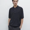 Poloshirt aus Merinowolle Poloshirt aus Merinowolle