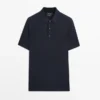 Poloshirt aus Merinowolle Poloshirt aus Merinowolle