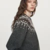 Pullover aus Wolljacquard-Strick