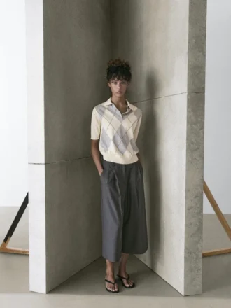 Pullover mit Argyle-Muster