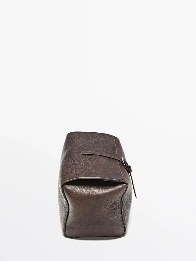 Reise-Kulturbeutel aus Nappaleder Reise-Kulturbeutel aus Nappaleder