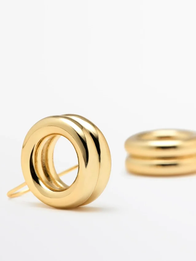 Ring-Ohrringe Ring-Ohrringe