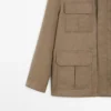 Safari-Jacke aus 100 % Leinen