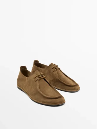 Schnürschuhe aus weichem Leder Schnürschuhe aus weichem Leder