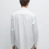 Slim-Fit-Hemd aus Stretch-Baumwollmischung