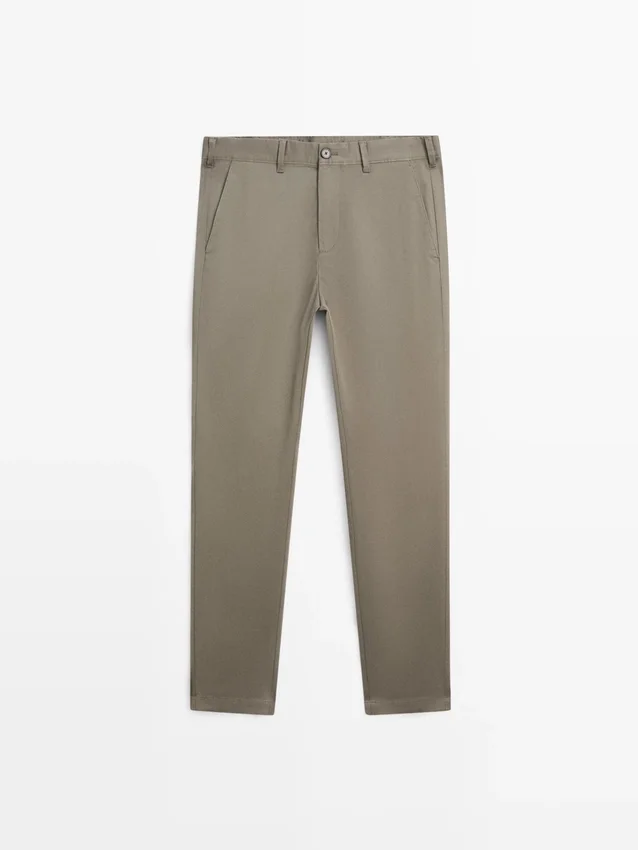 Slim-Fit-Hose aus Baumwollmischung Slim-Fit-Hose aus Baumwollmischung