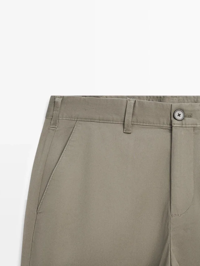 Slim-Fit-Hose aus Baumwollmischung Slim-Fit-Hose aus Baumwollmischung