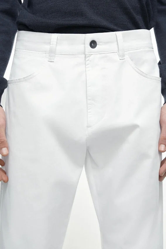 Slim-Fit-Hose im Denim-Look Slim-Fit-Hose im Denim-Look