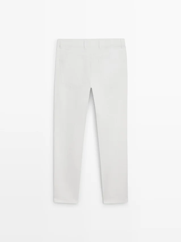 Slim-Fit-Hose im Denim-Look Slim-Fit-Hose im Denim-Look